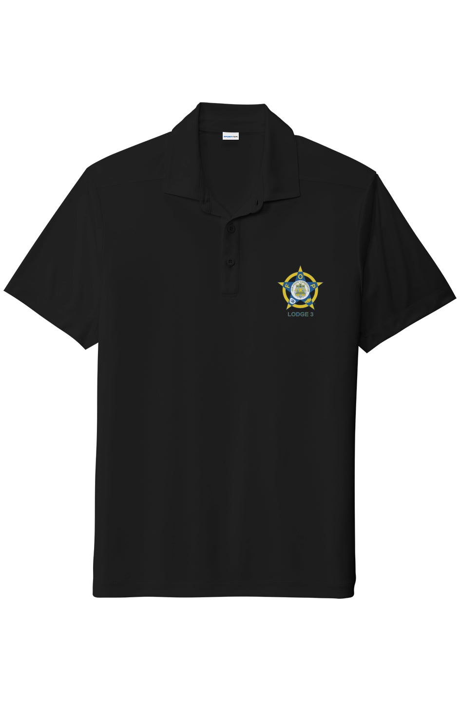 FOP LODGE 3- Embroidered Posi UV Pro Polo