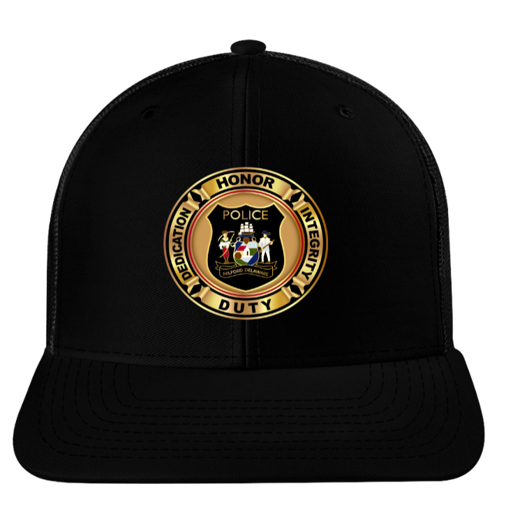 MPD Embroidered Seal- Richardson Trucker Snap Back