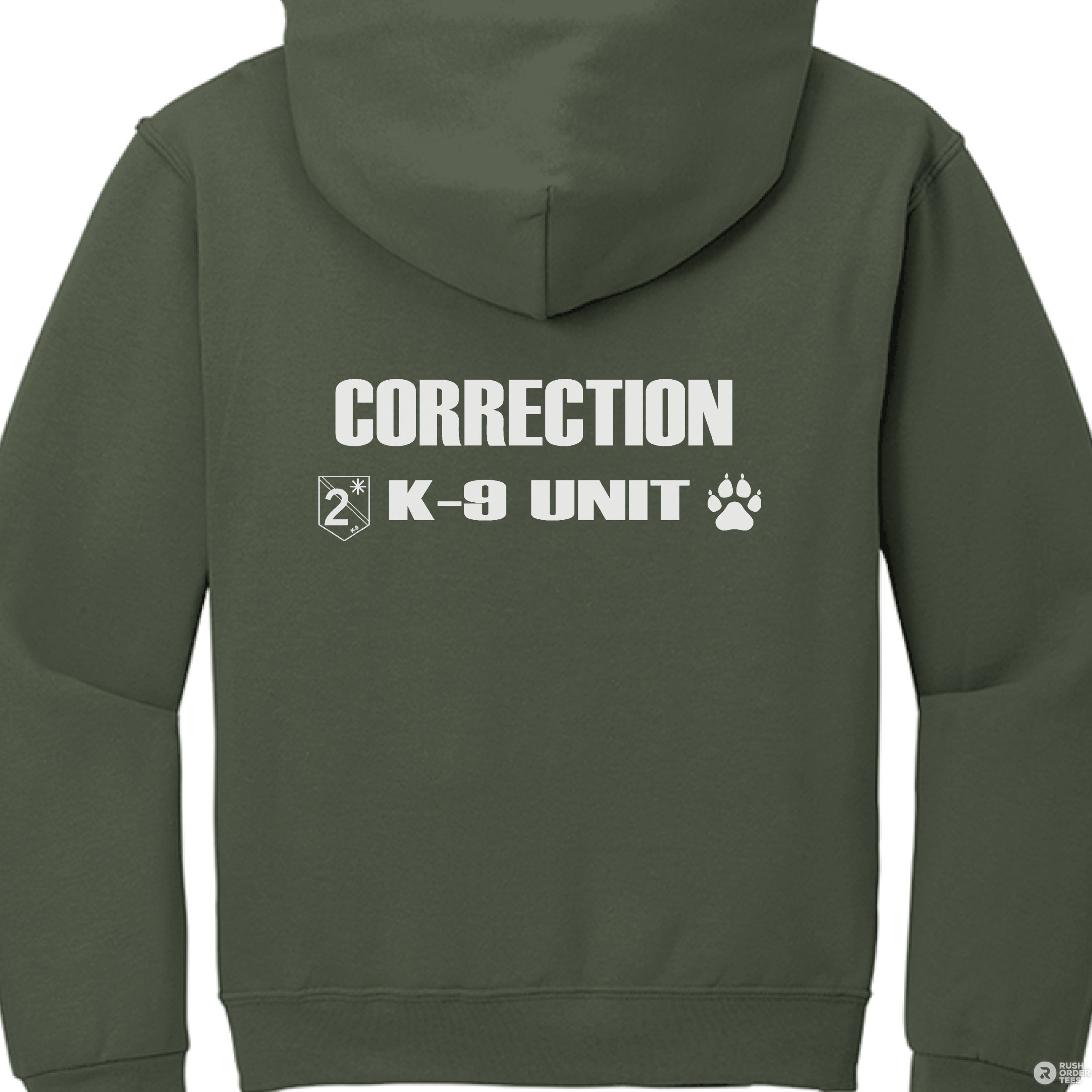 MILITARY GREEN - BACK
