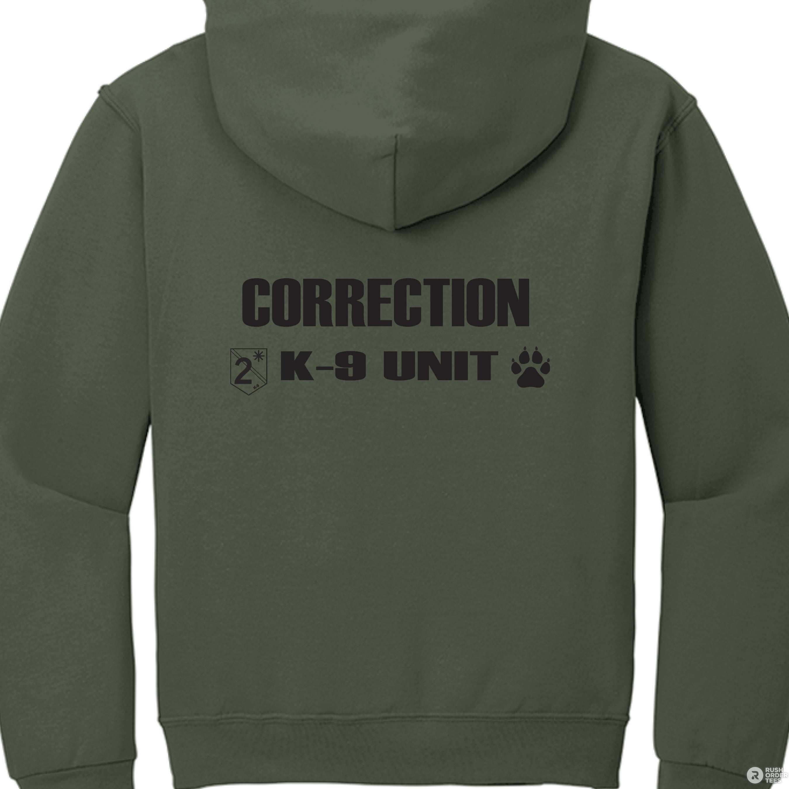 MILITARY GREEN - BACK