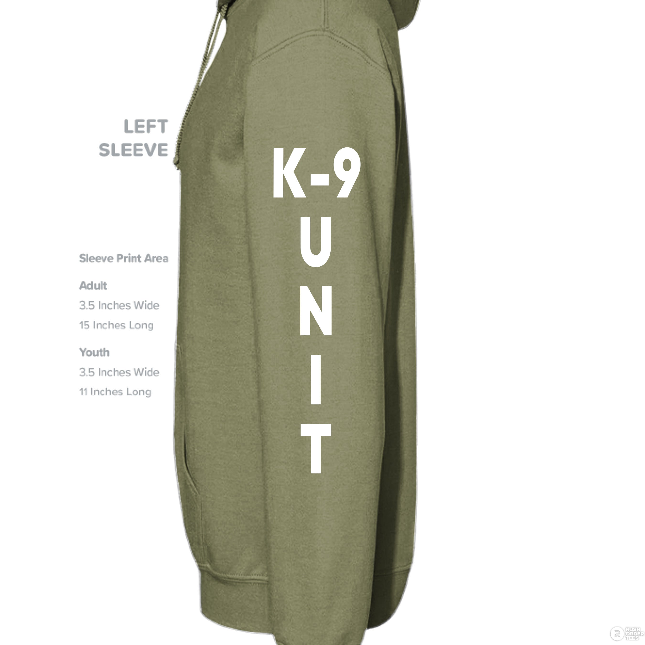 Olive Drab Grn - SLEEVE_LEFT