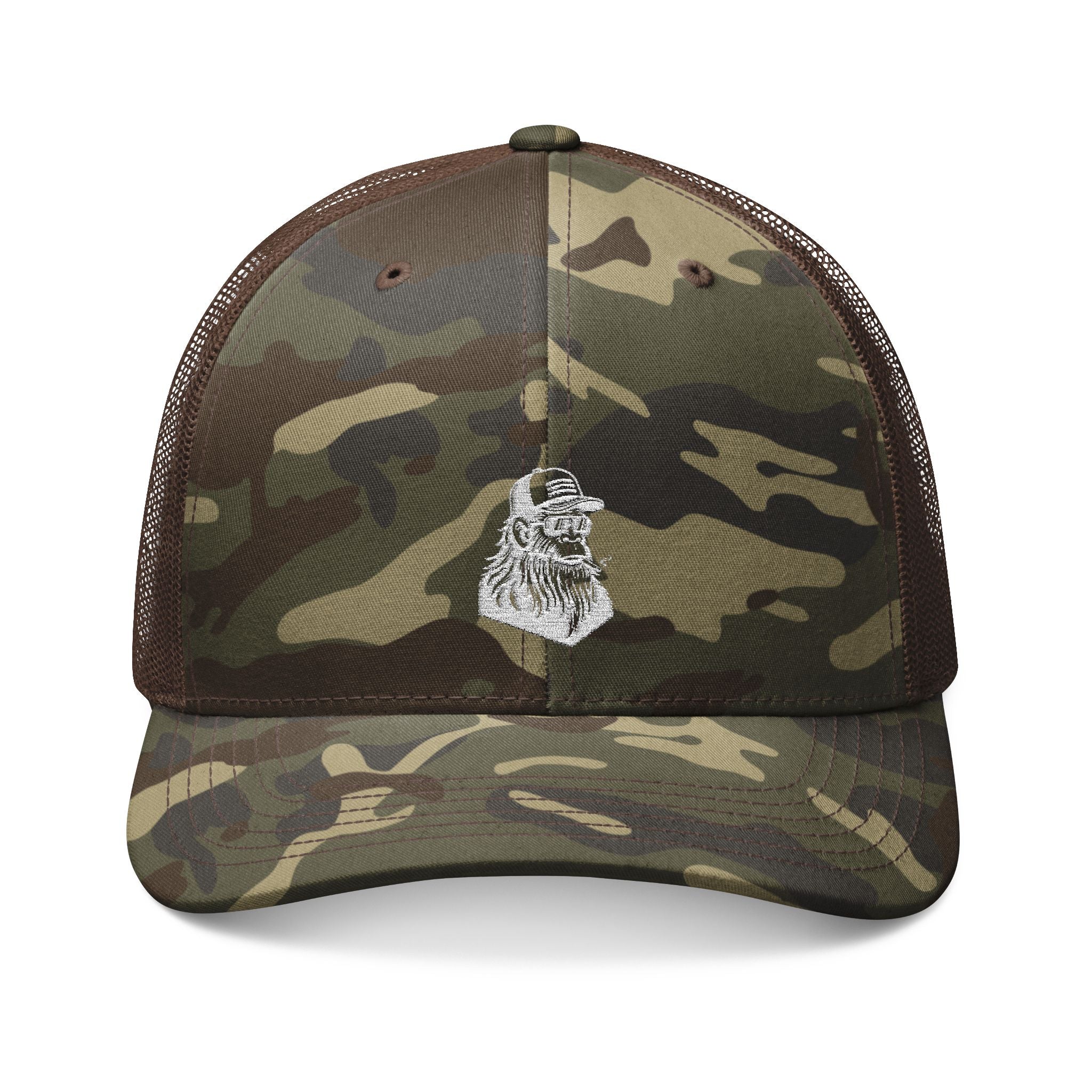 Yeti Camo Trucker Hat- Embroidered