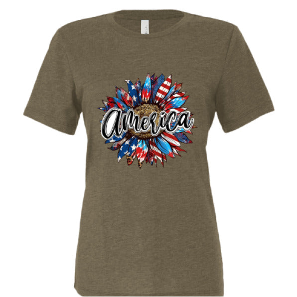 OLIVE TRIBLEND - FRONT