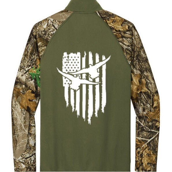 Olive Drab Green/ Realtree Edge - BACK
