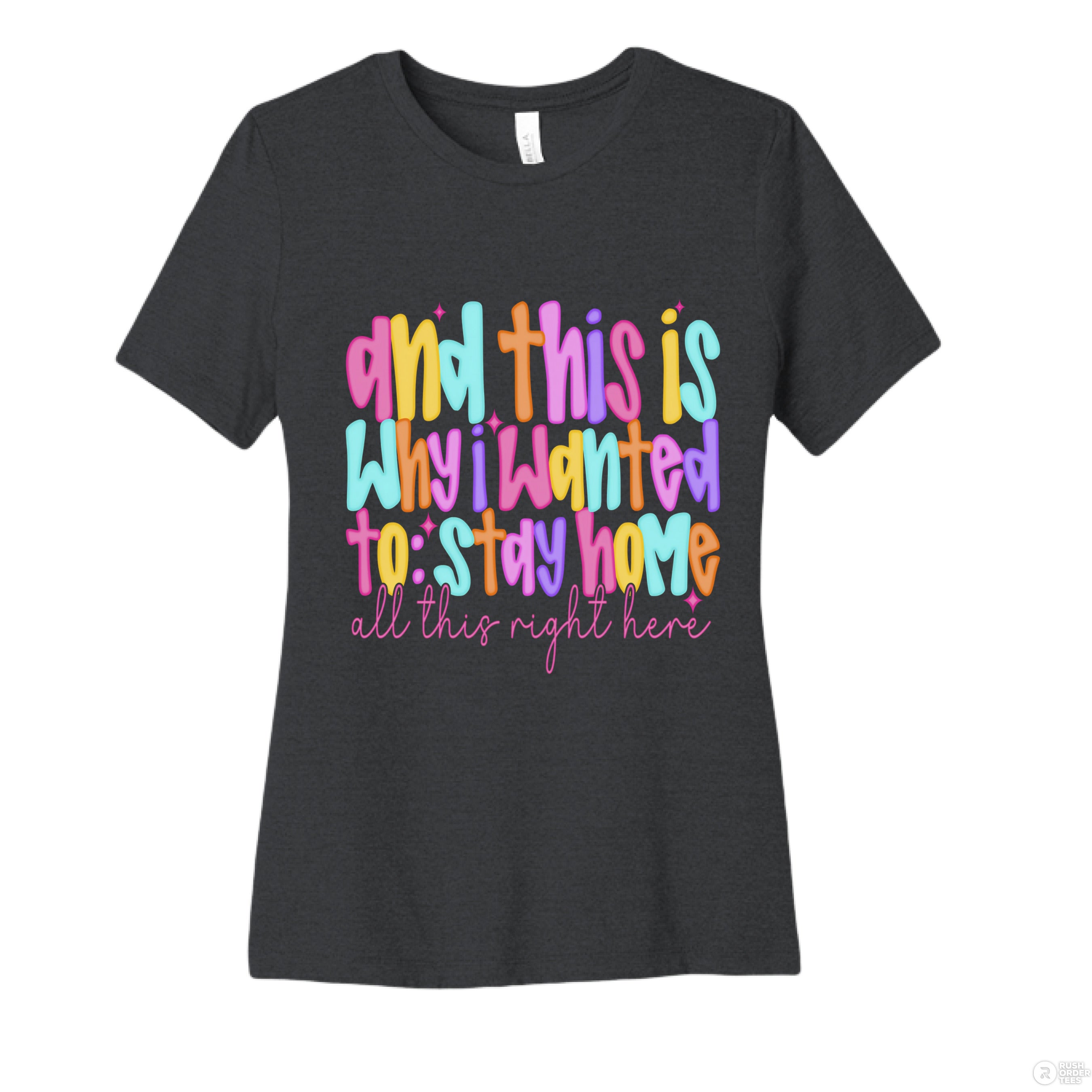 DARK GREY HEATHER - FRONT