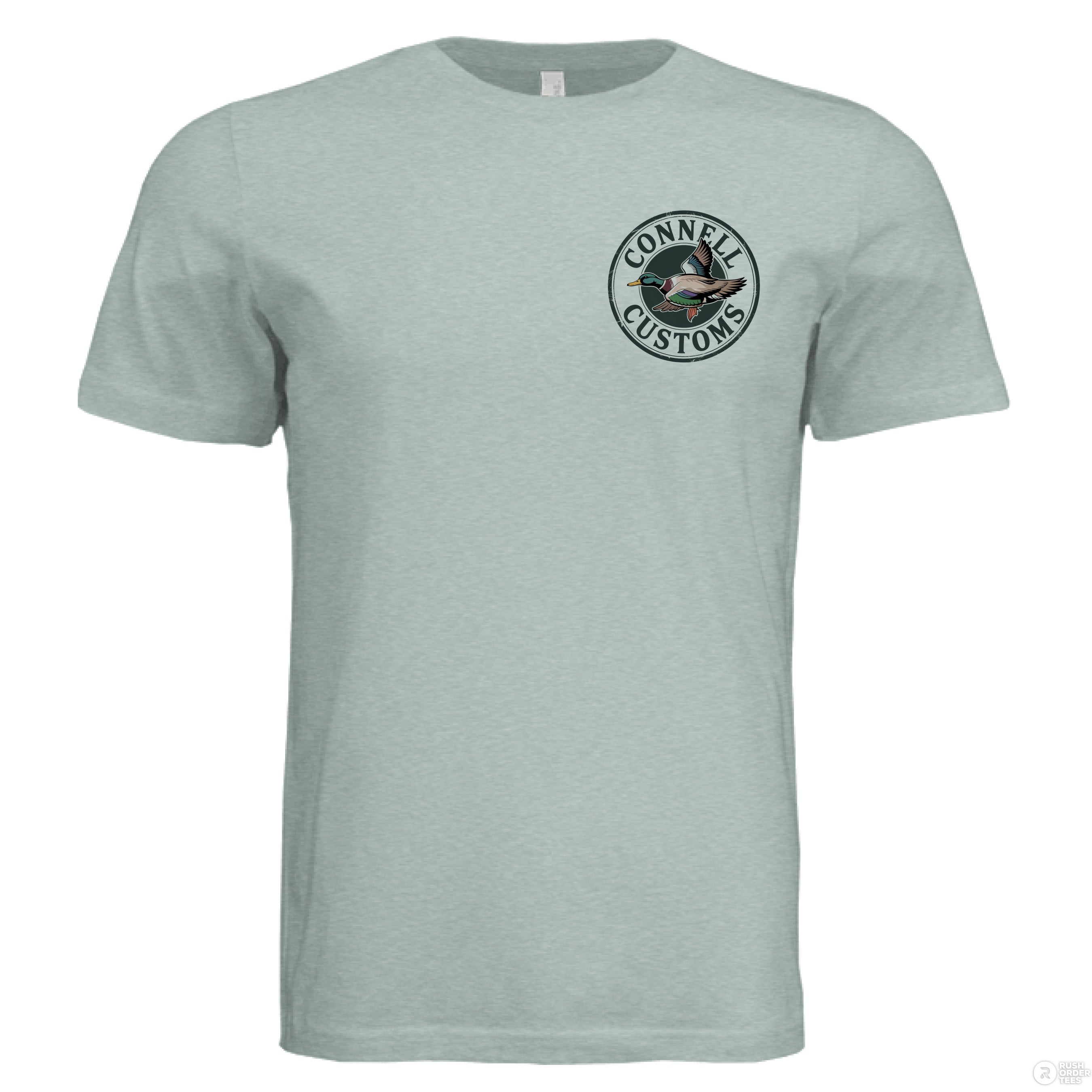 Dusty Blue Triblend - FRONT