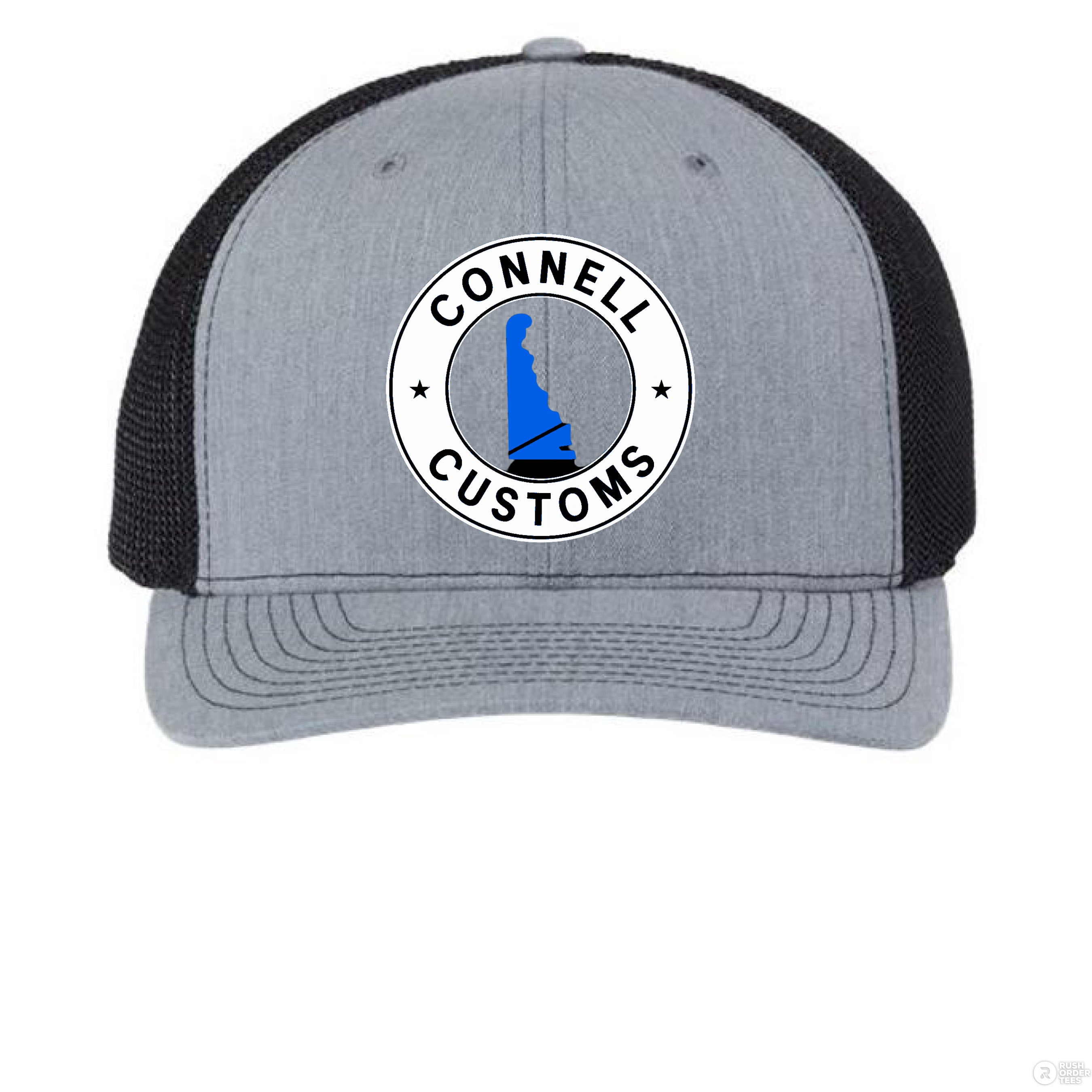 Heather Grey/ Black - FRONT