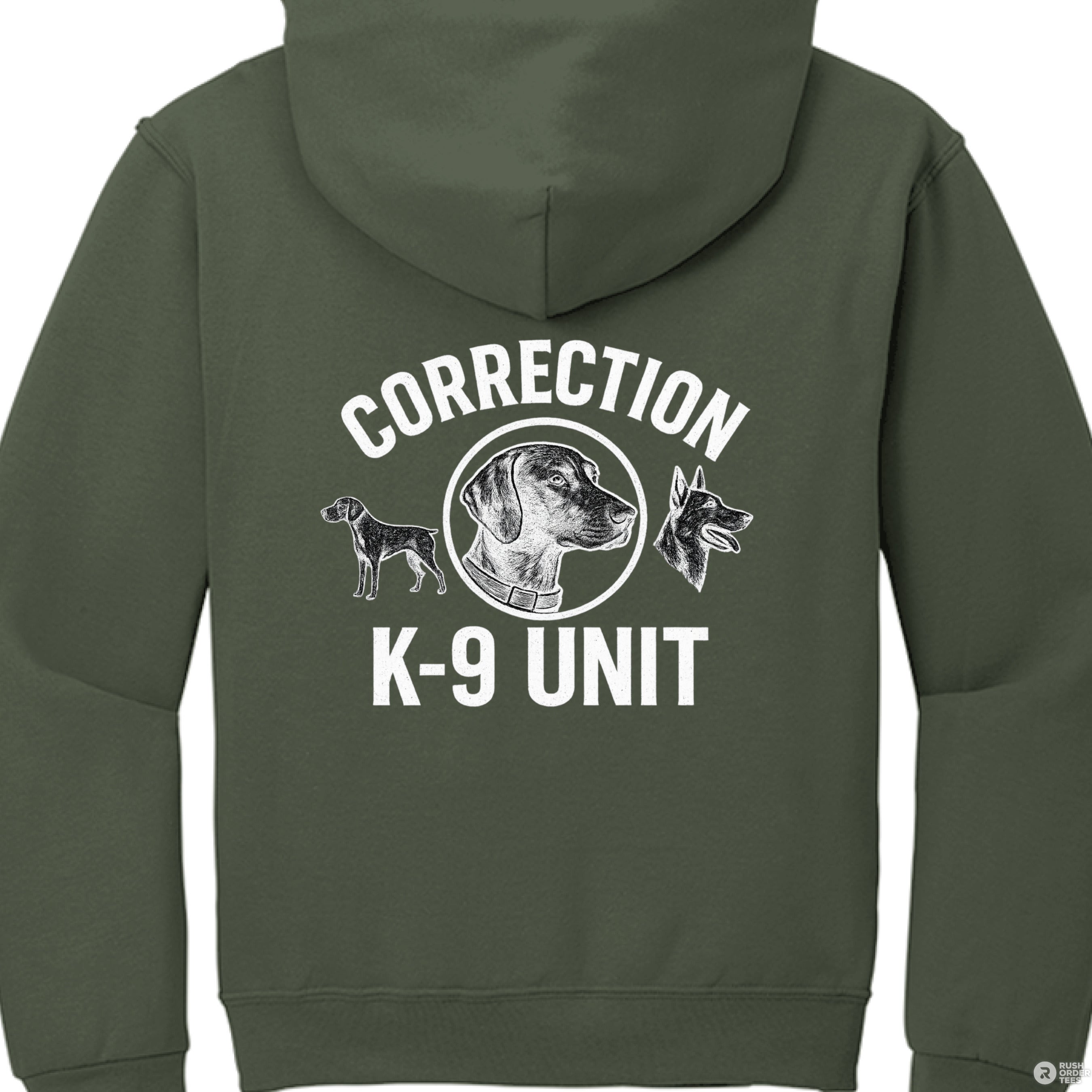 MILITARY GREEN - BACK