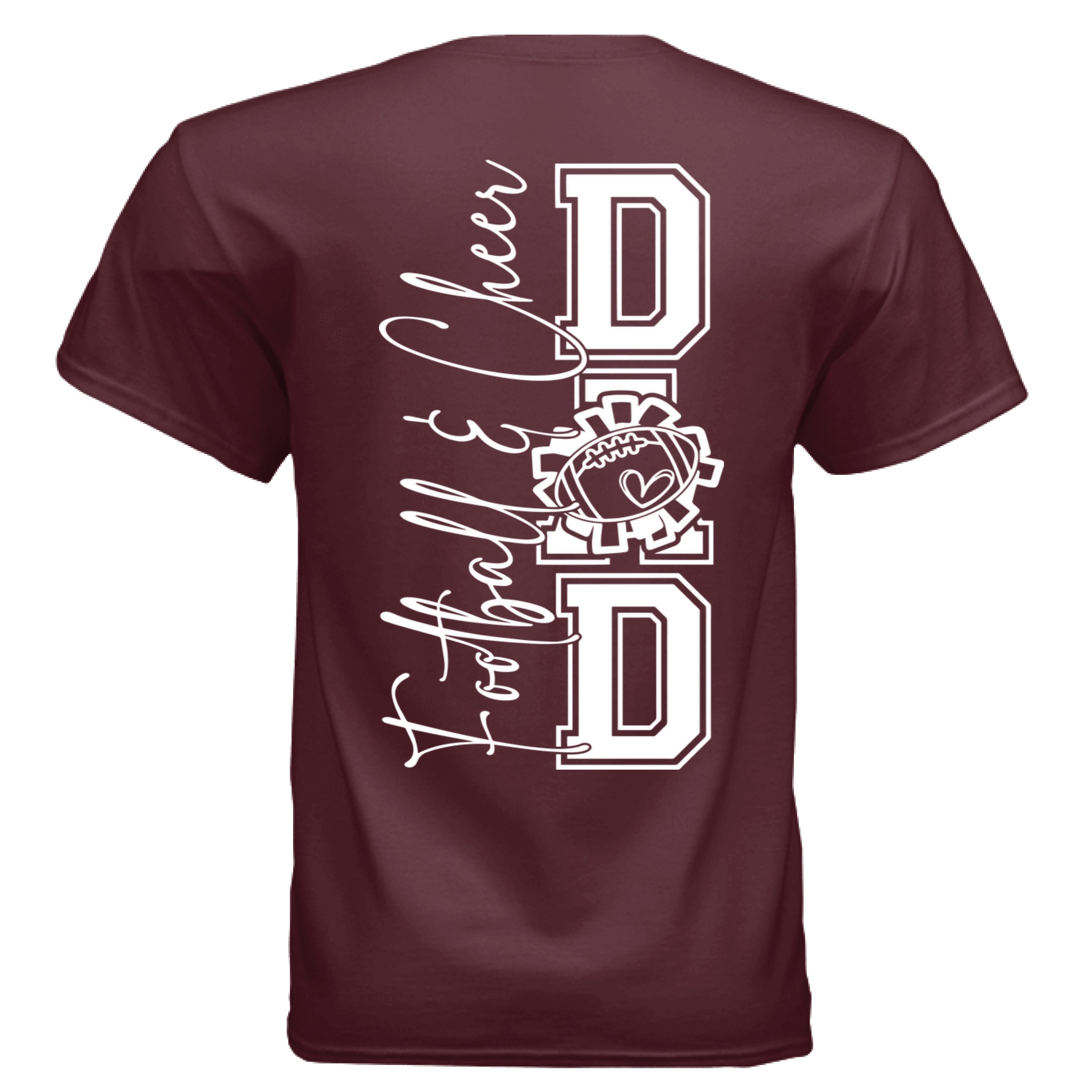 SOPRT DARK MAROON - BACK