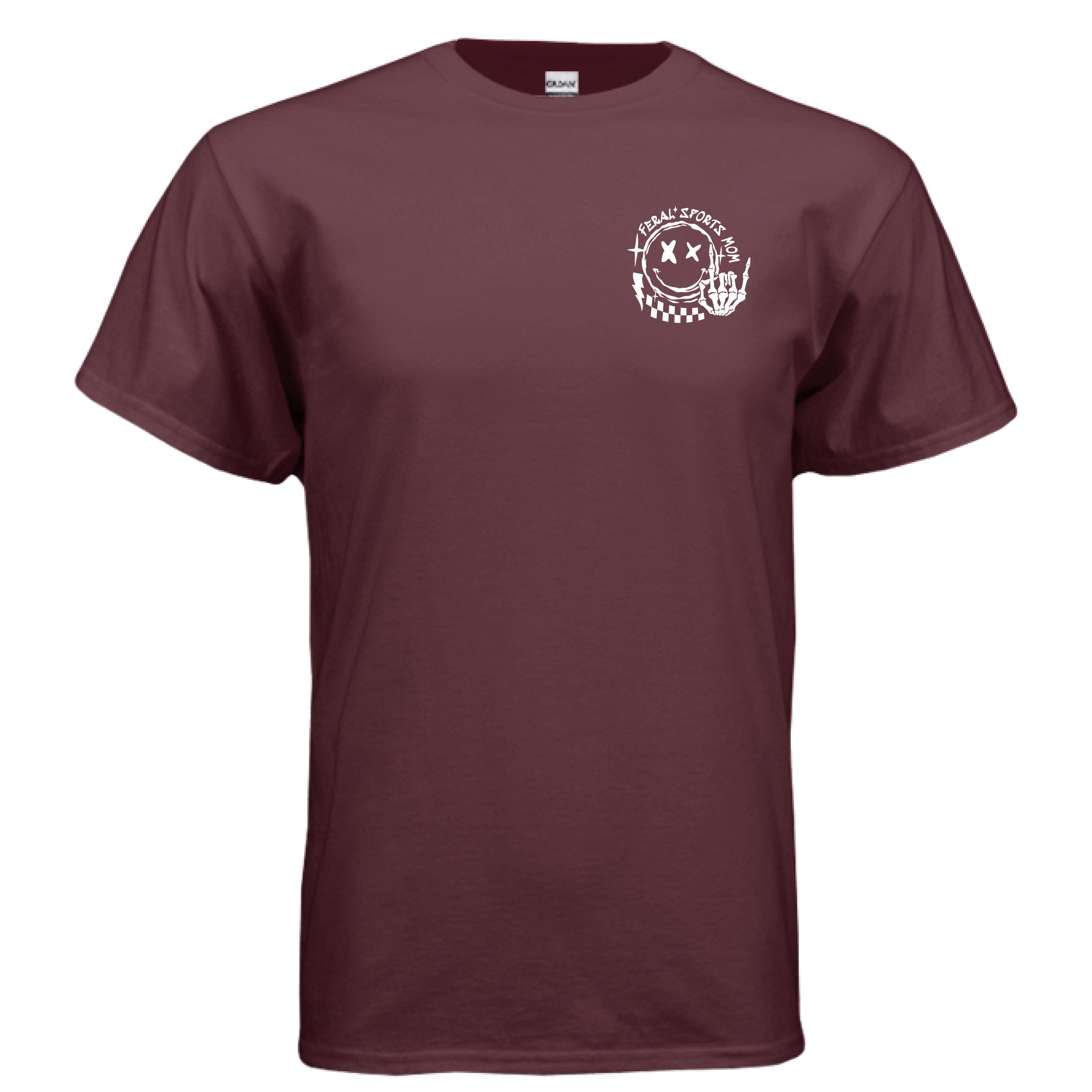 SOPRT DARK MAROON - FRONT