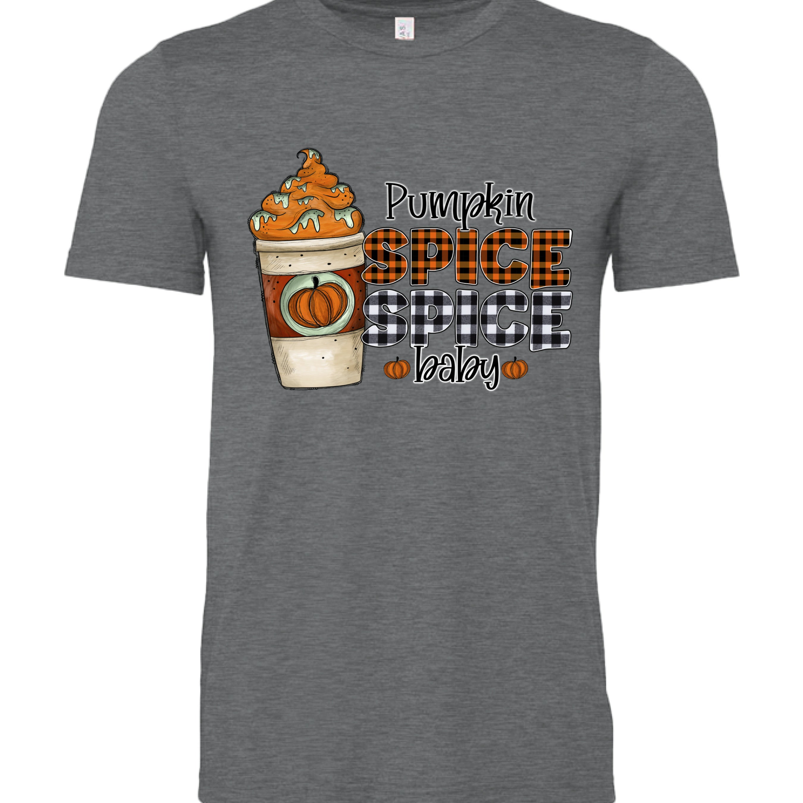 DRK GREY HEATHER - FRONT