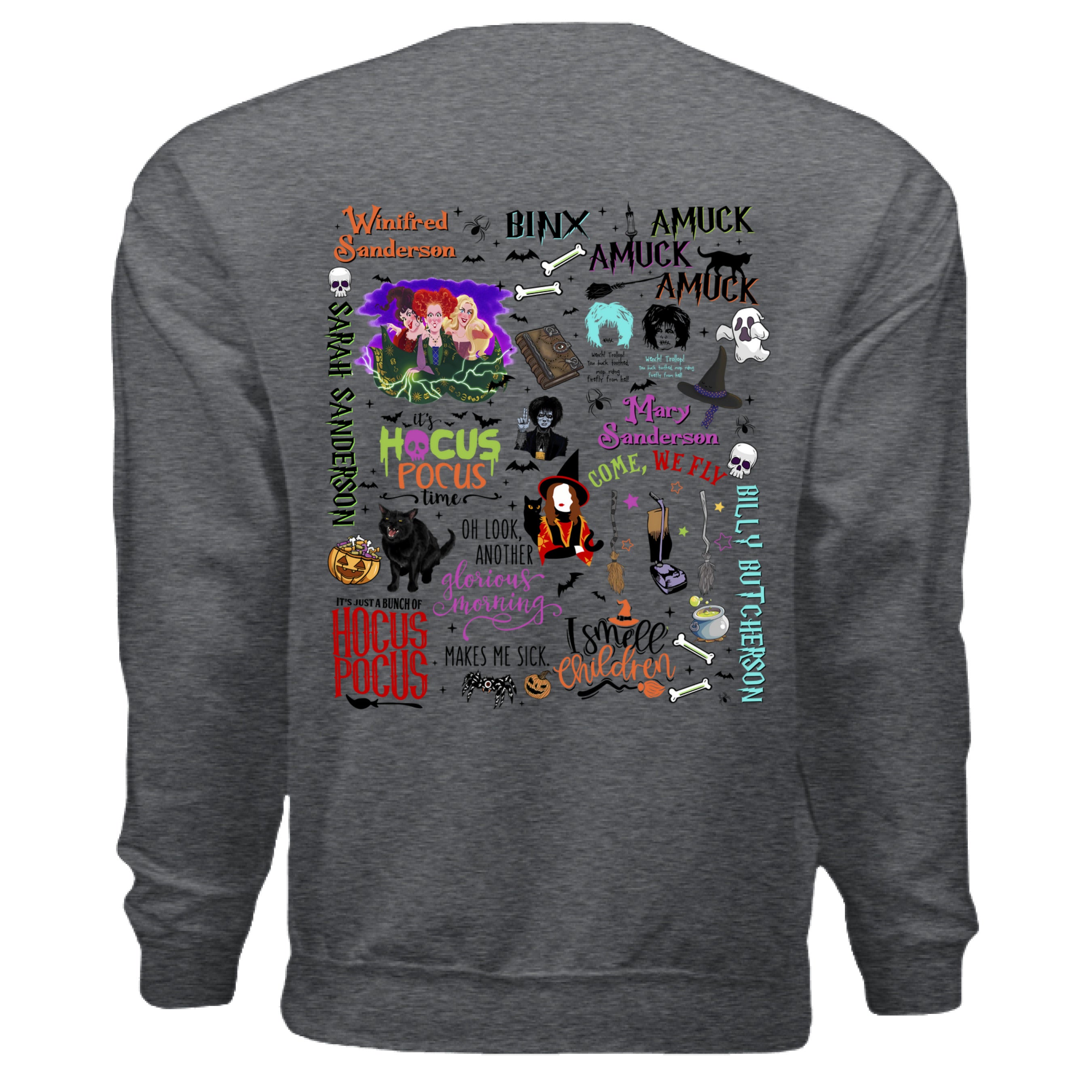 DARK HEATHER - BACK