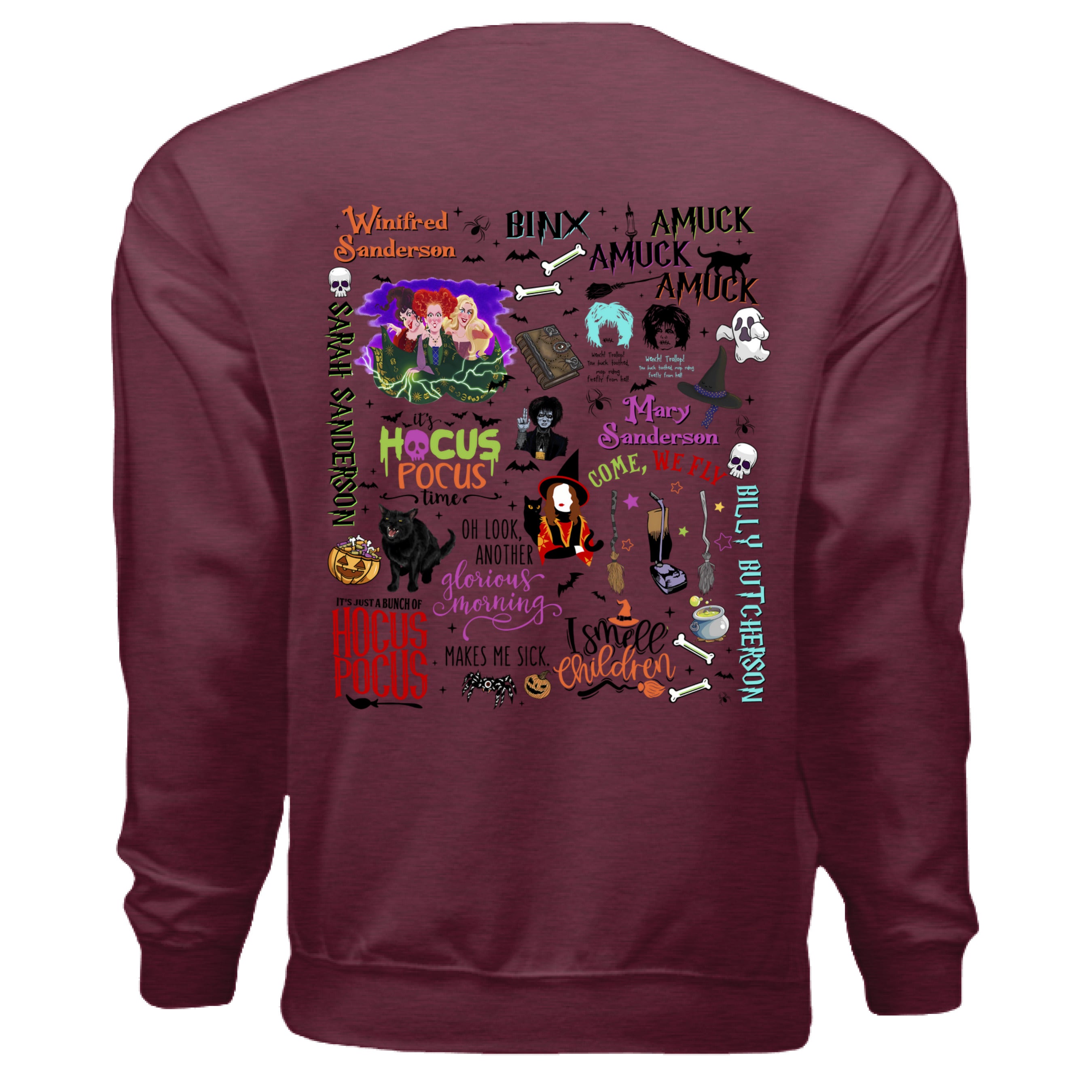 Heather Sport Dark Maroon - BACK