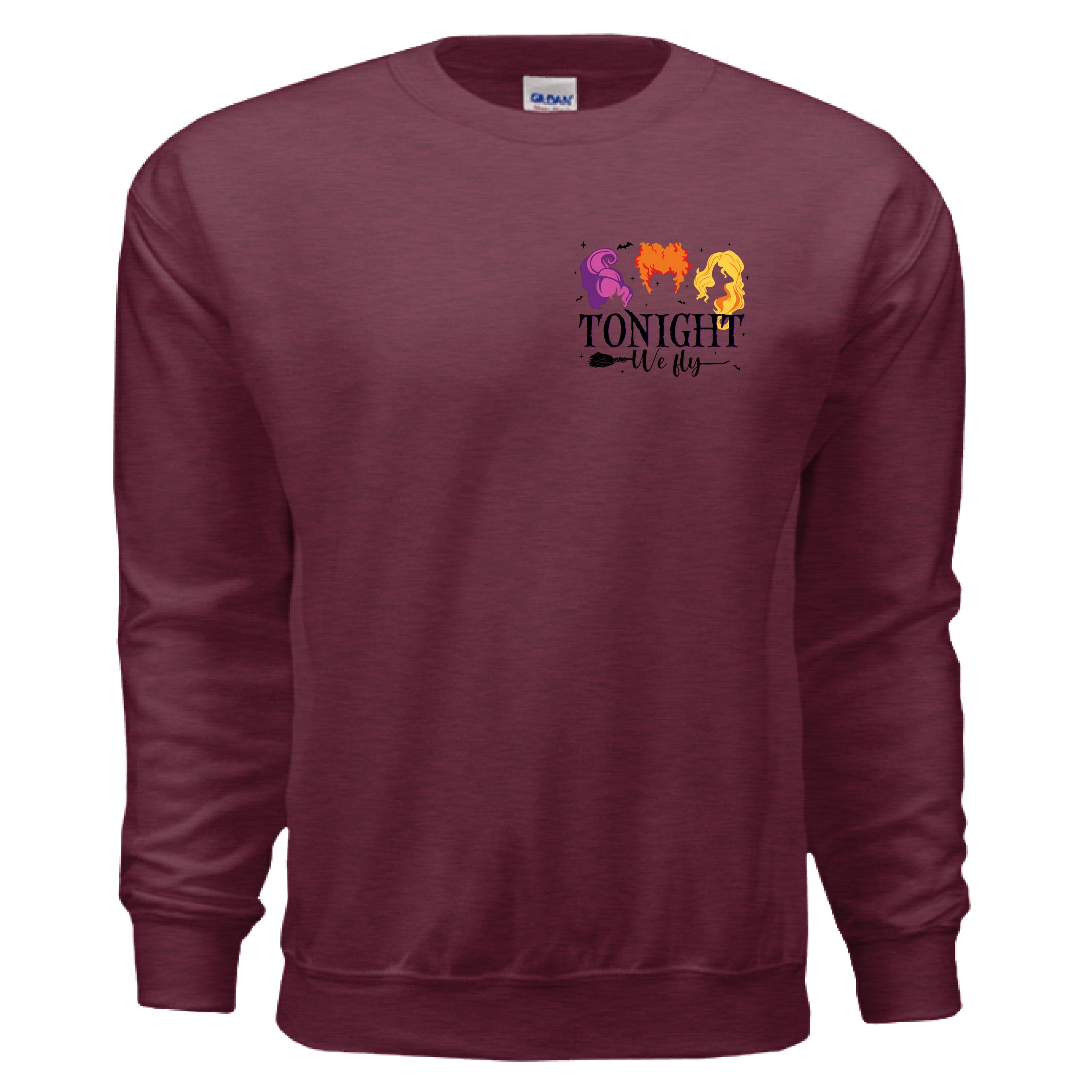 Heather Sport Dark Maroon - FRONT