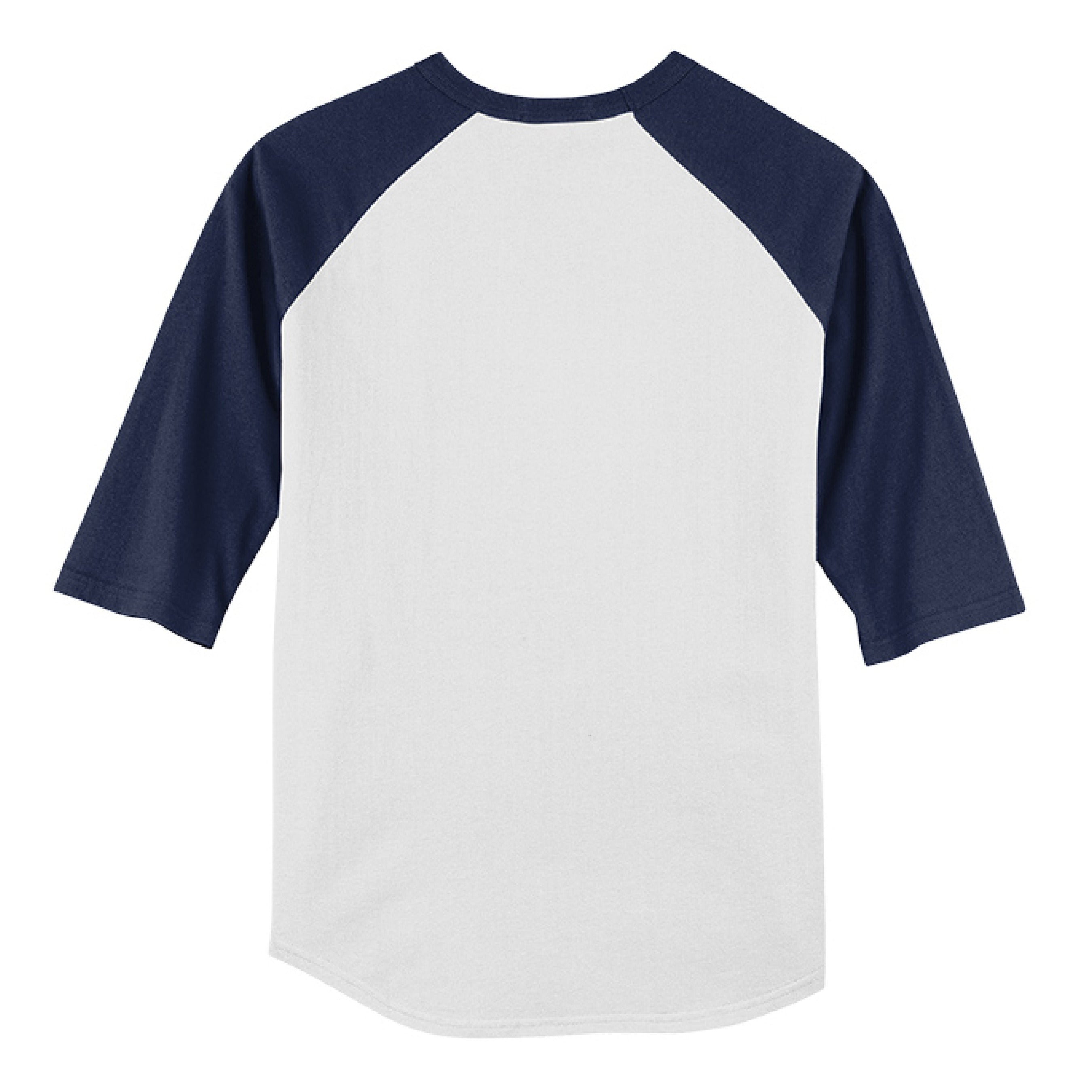 White/Navy - BACK
