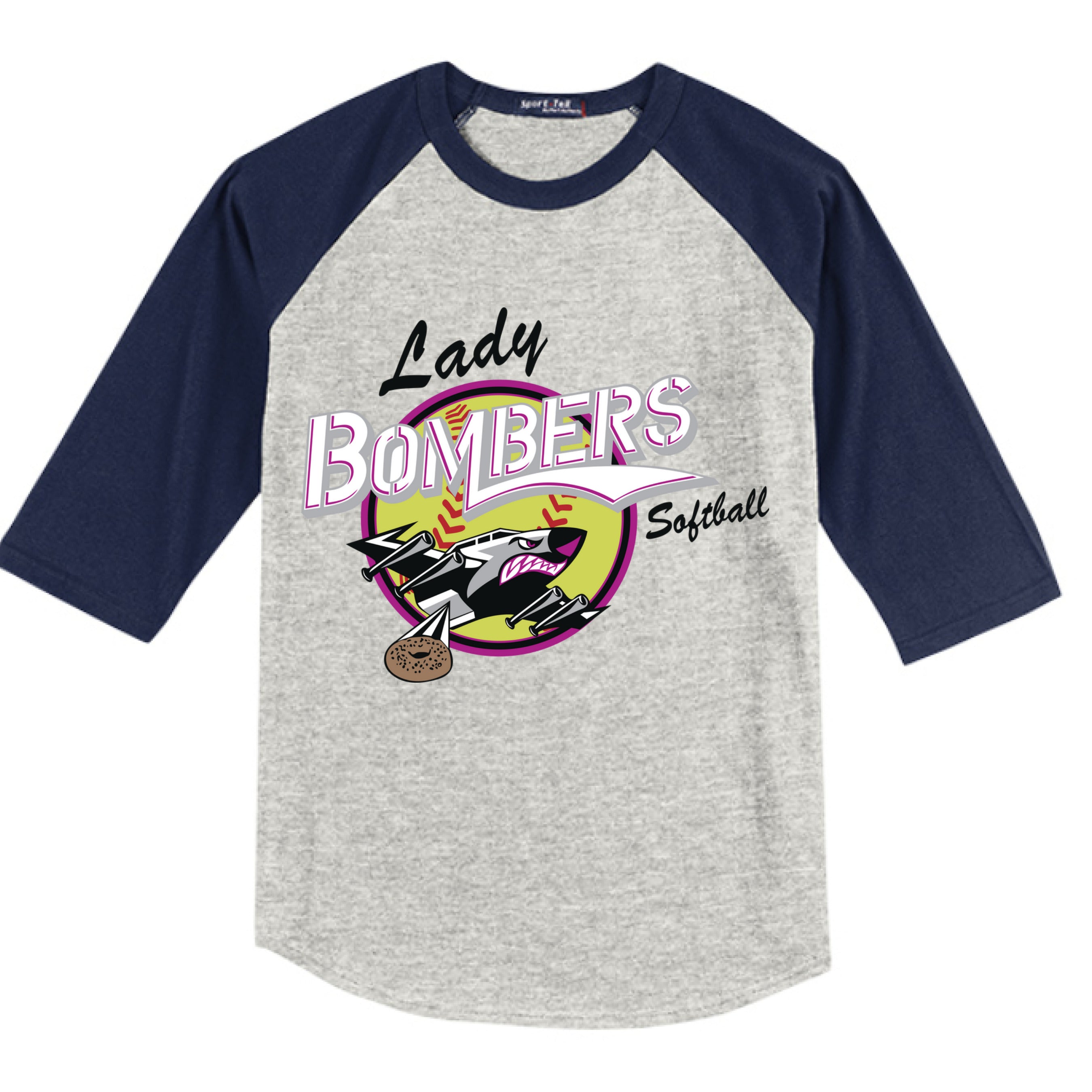HEATHER GREY / NAVY - FRONT