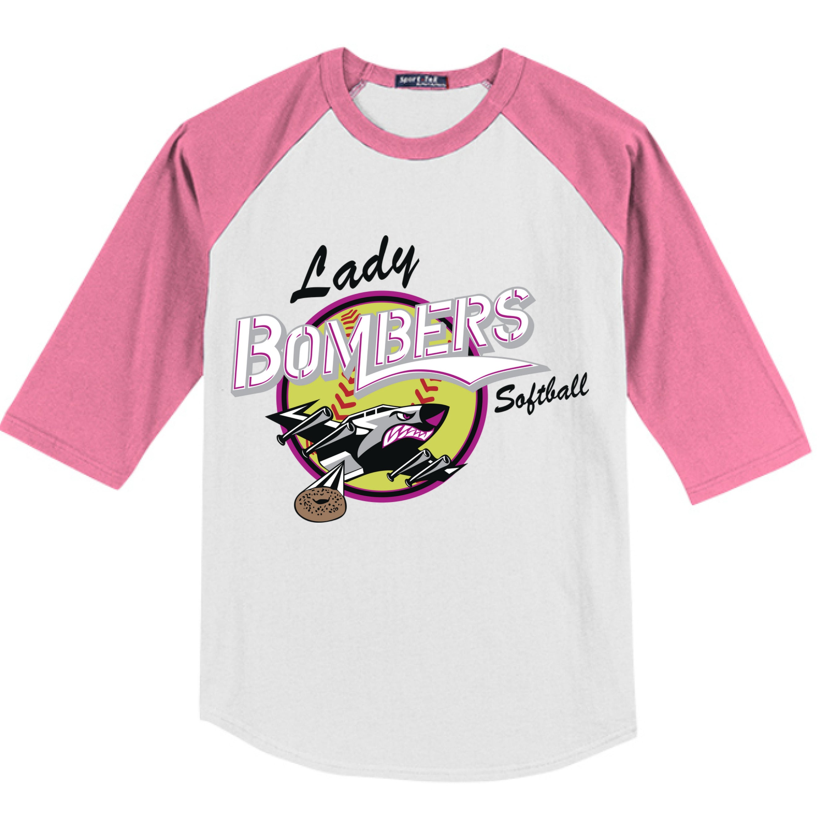 WHITE / BRIGHT PINK - FRONT
