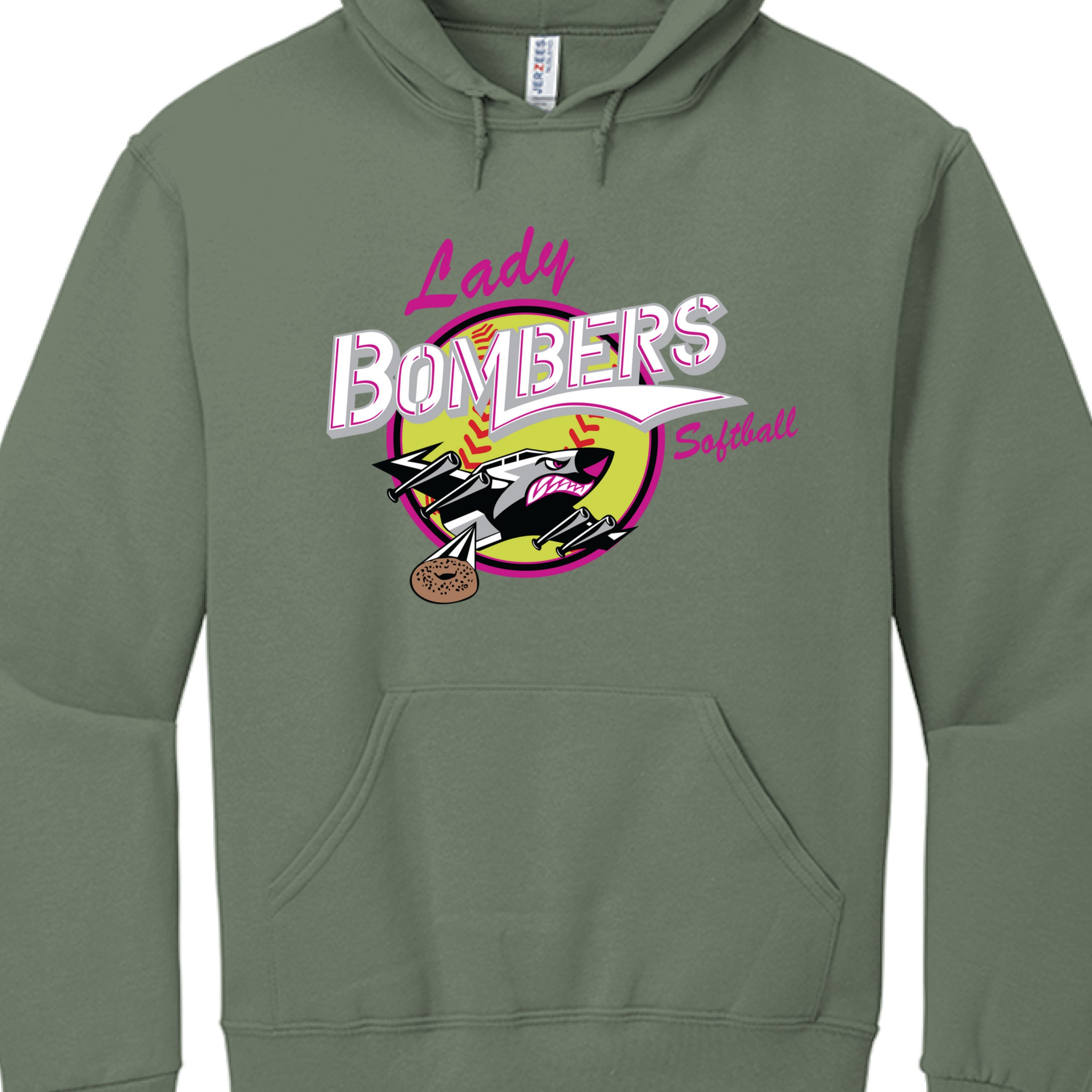 Military Green Heather - FRONT