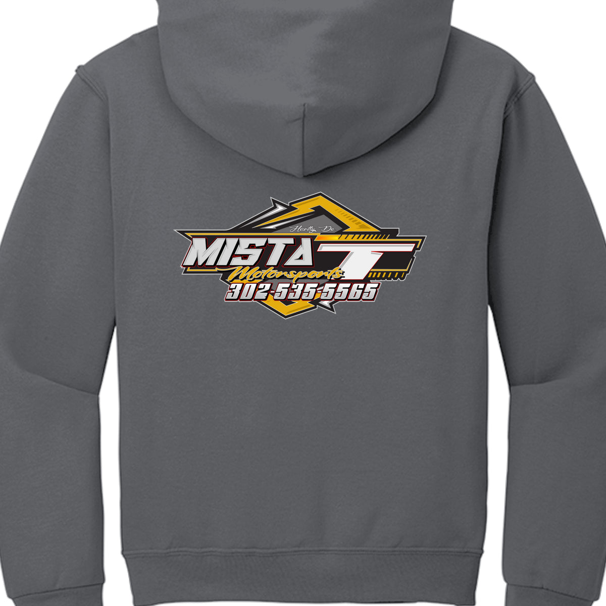 CHARCOAL GREY - BACK