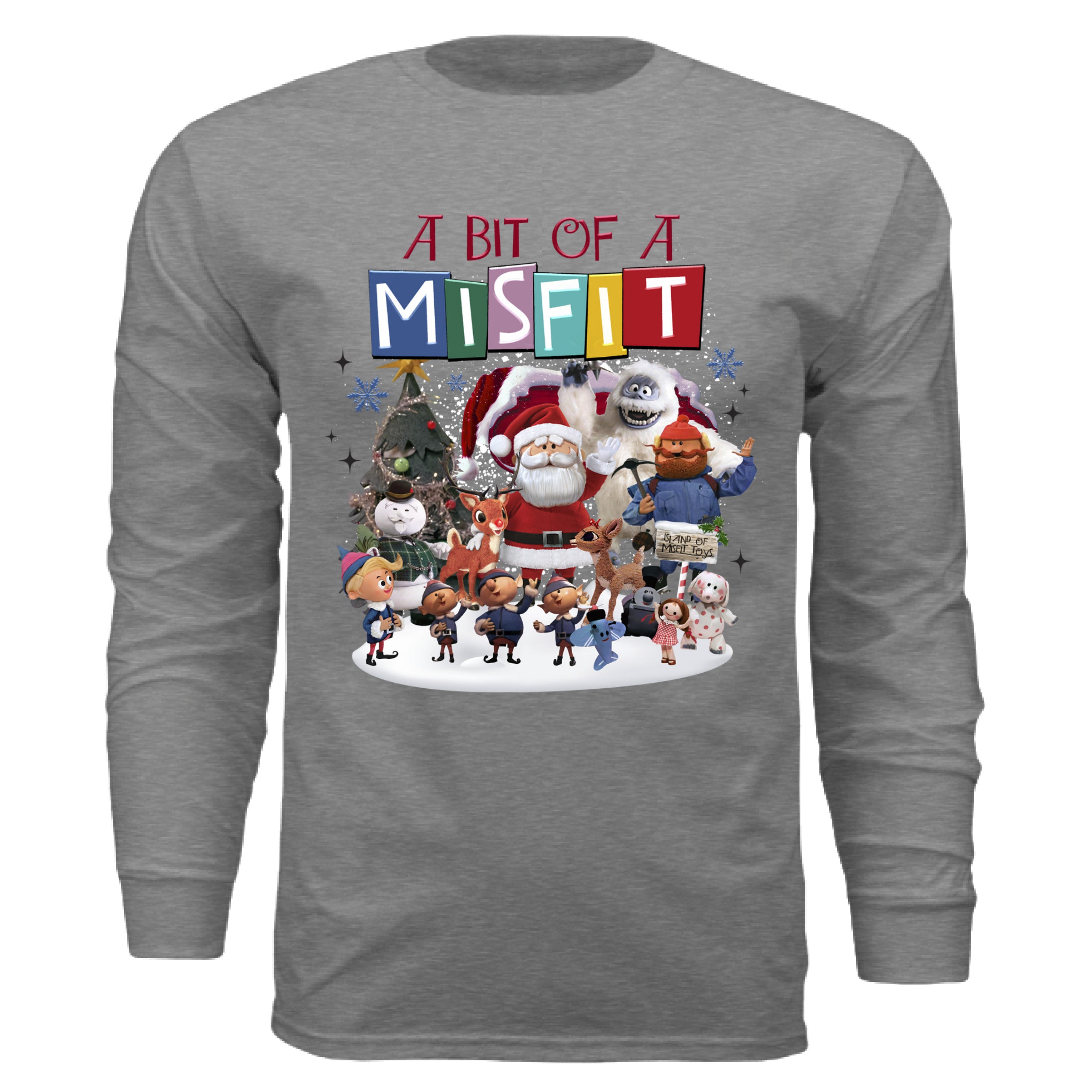 GRAPHITE HEATHER - FRONT