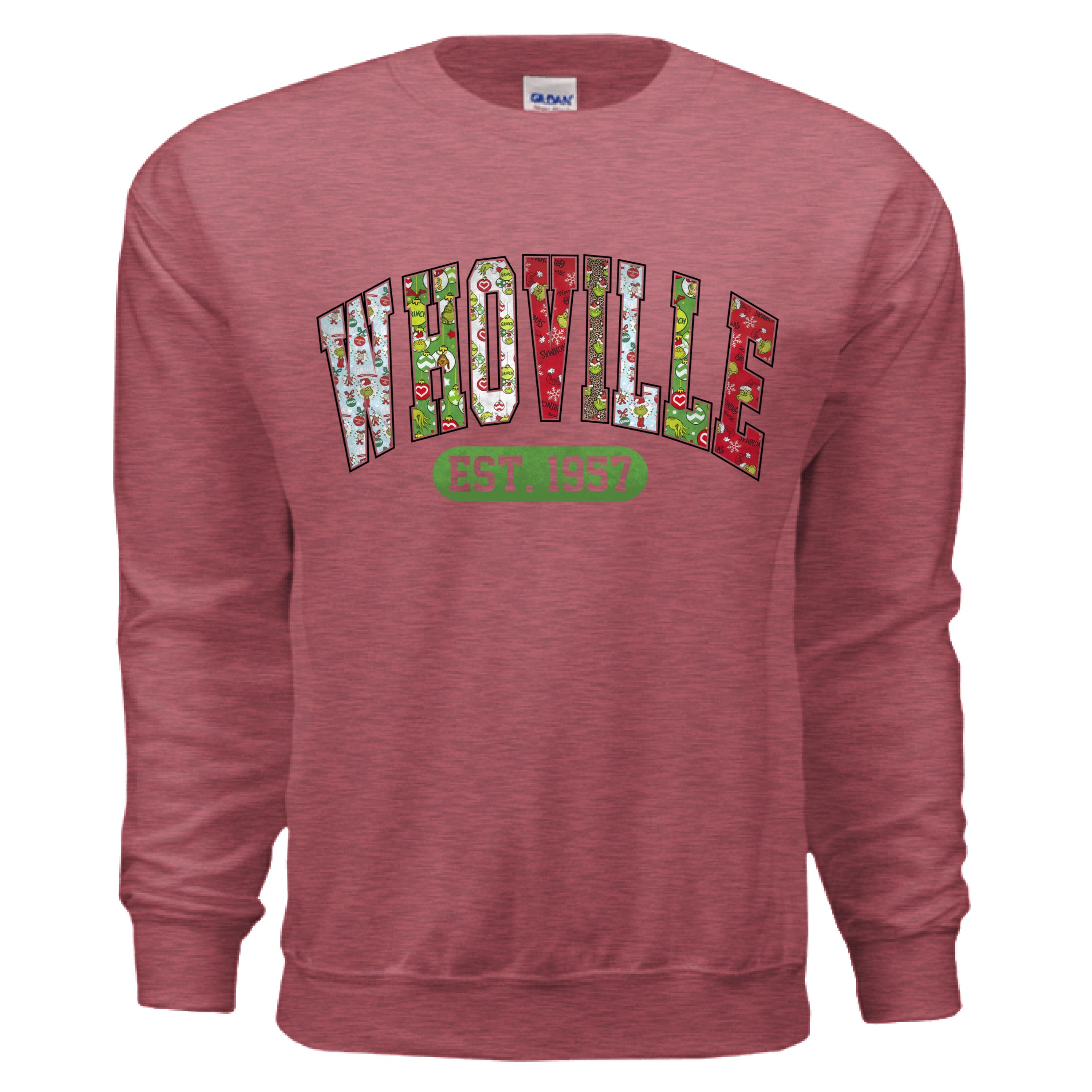 Heather Sport Scarlet Red - FRONT