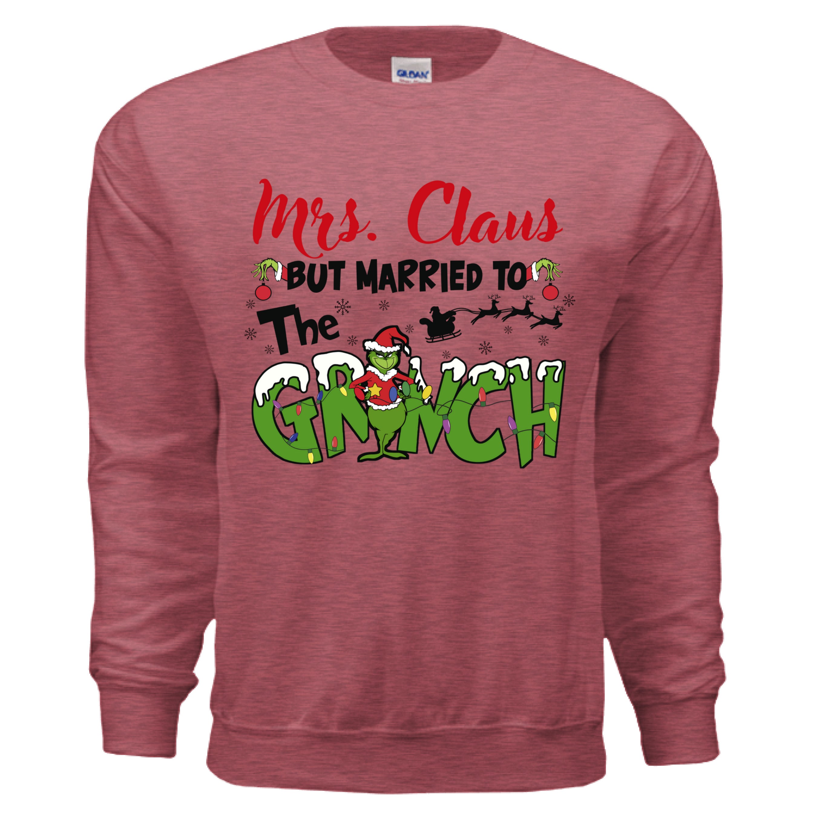 Heather Sport Scarlet Red - FRONT