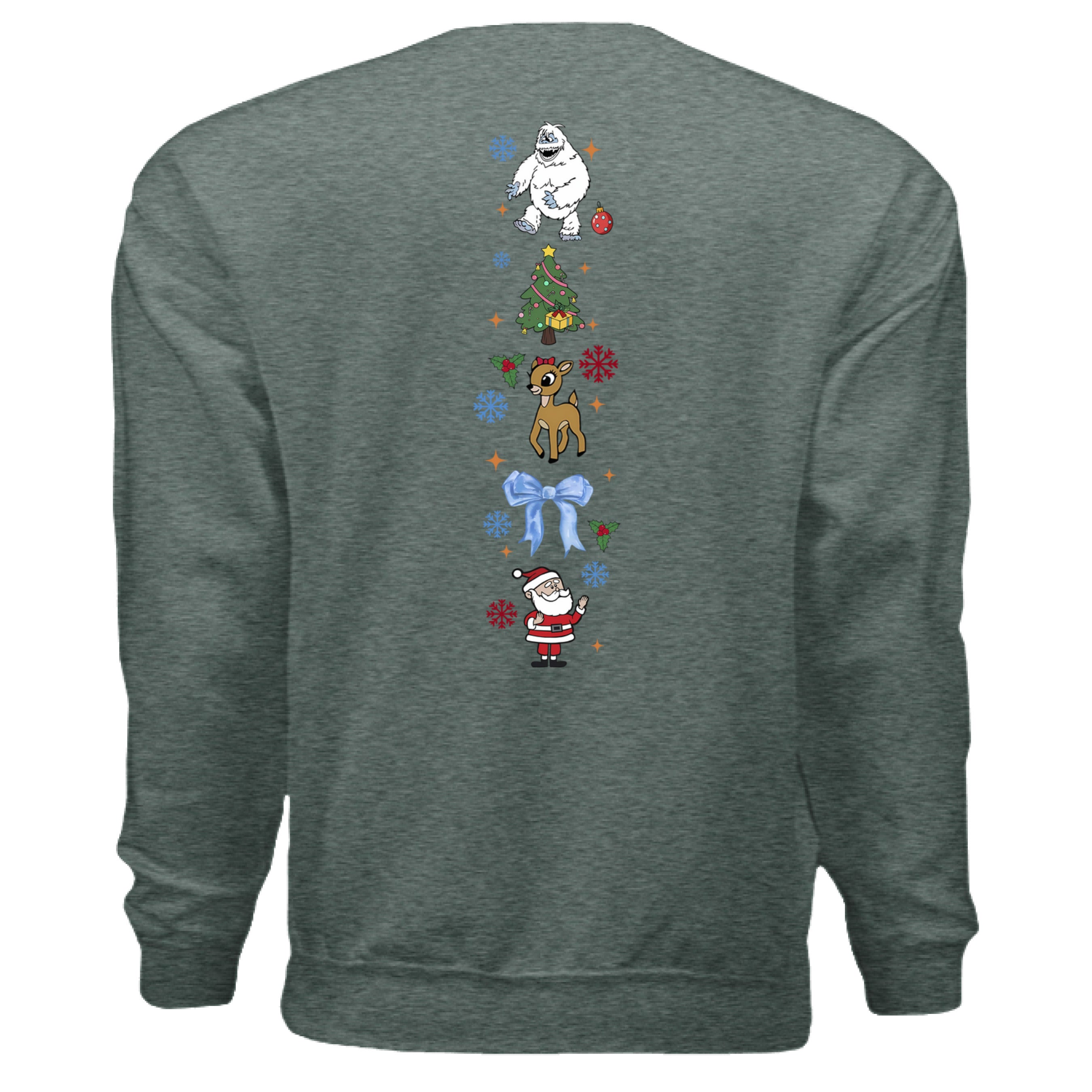 HEATHER SPORT DARK GREEN - BACK