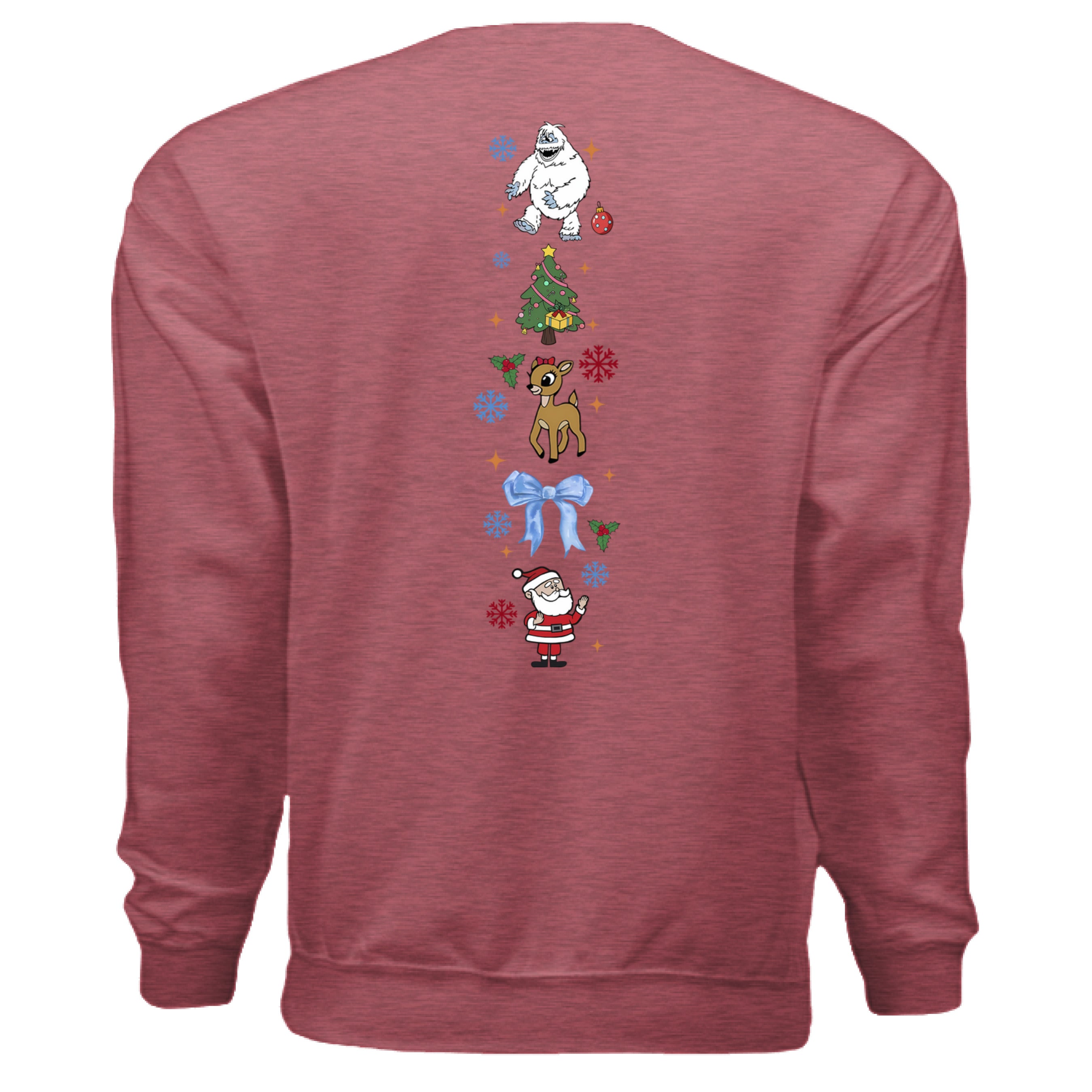 Heather Sport Scarlet Red - BACK