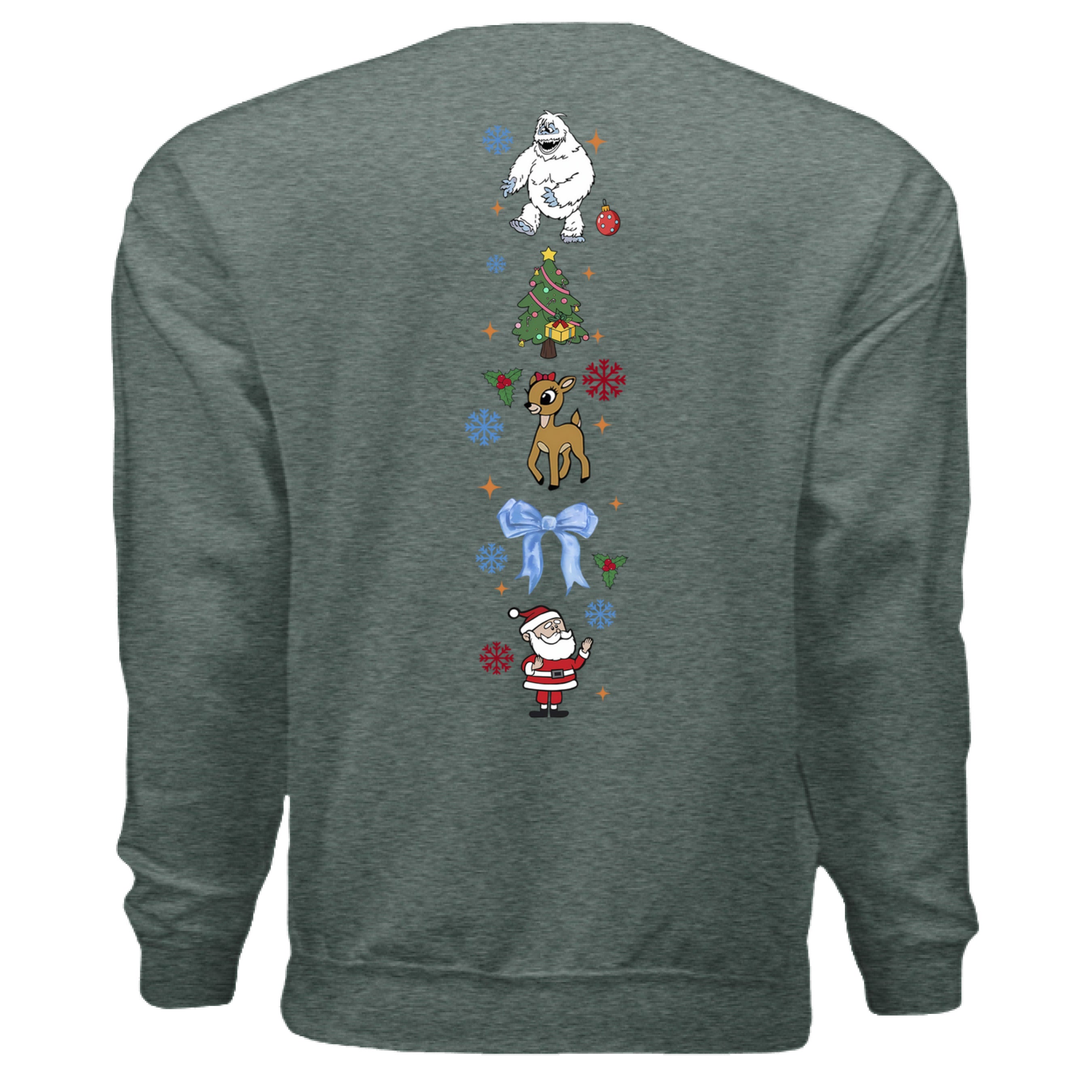 HEATHER SPORT DARK GREEN - BACK