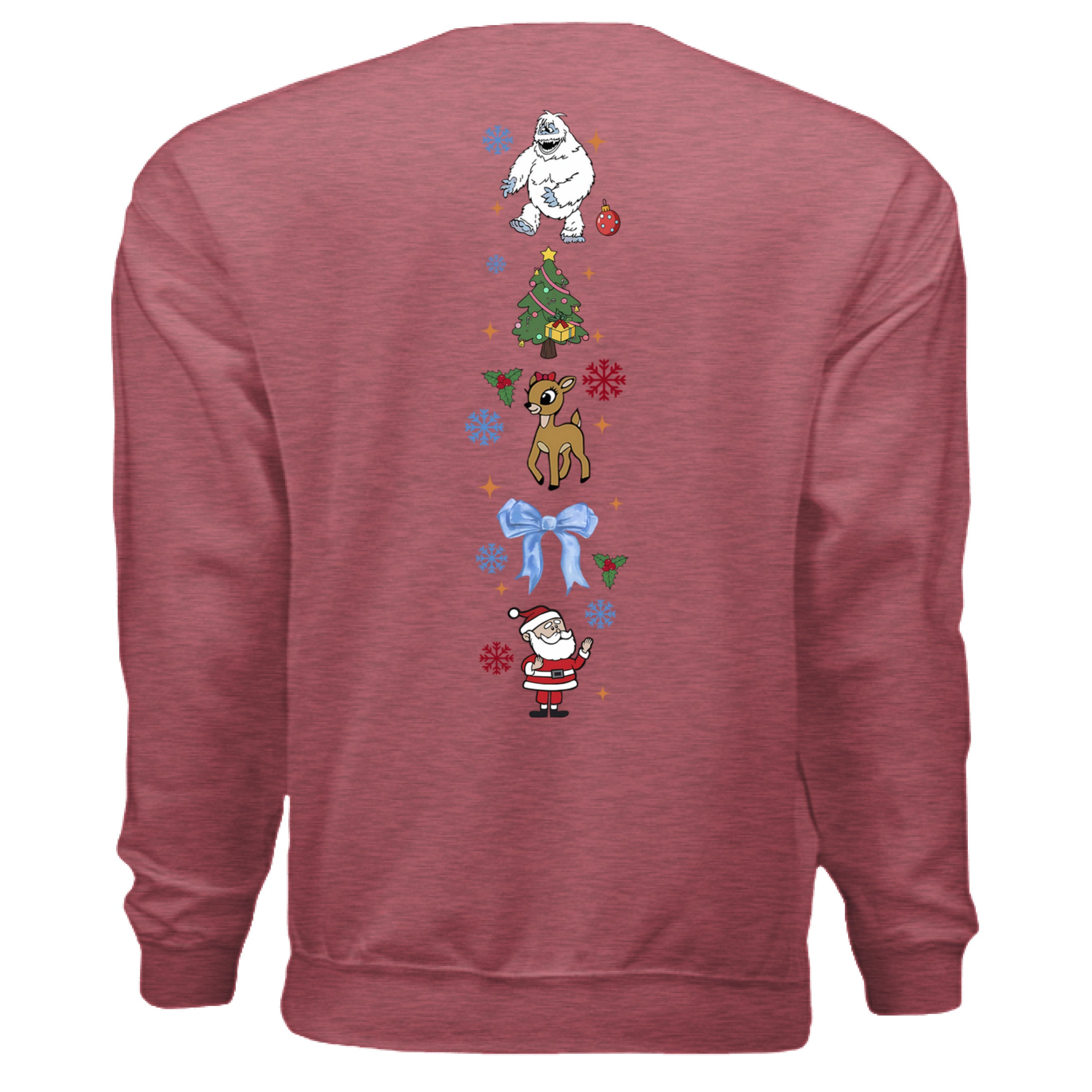 Heather Sport Scarlet Red - BACK