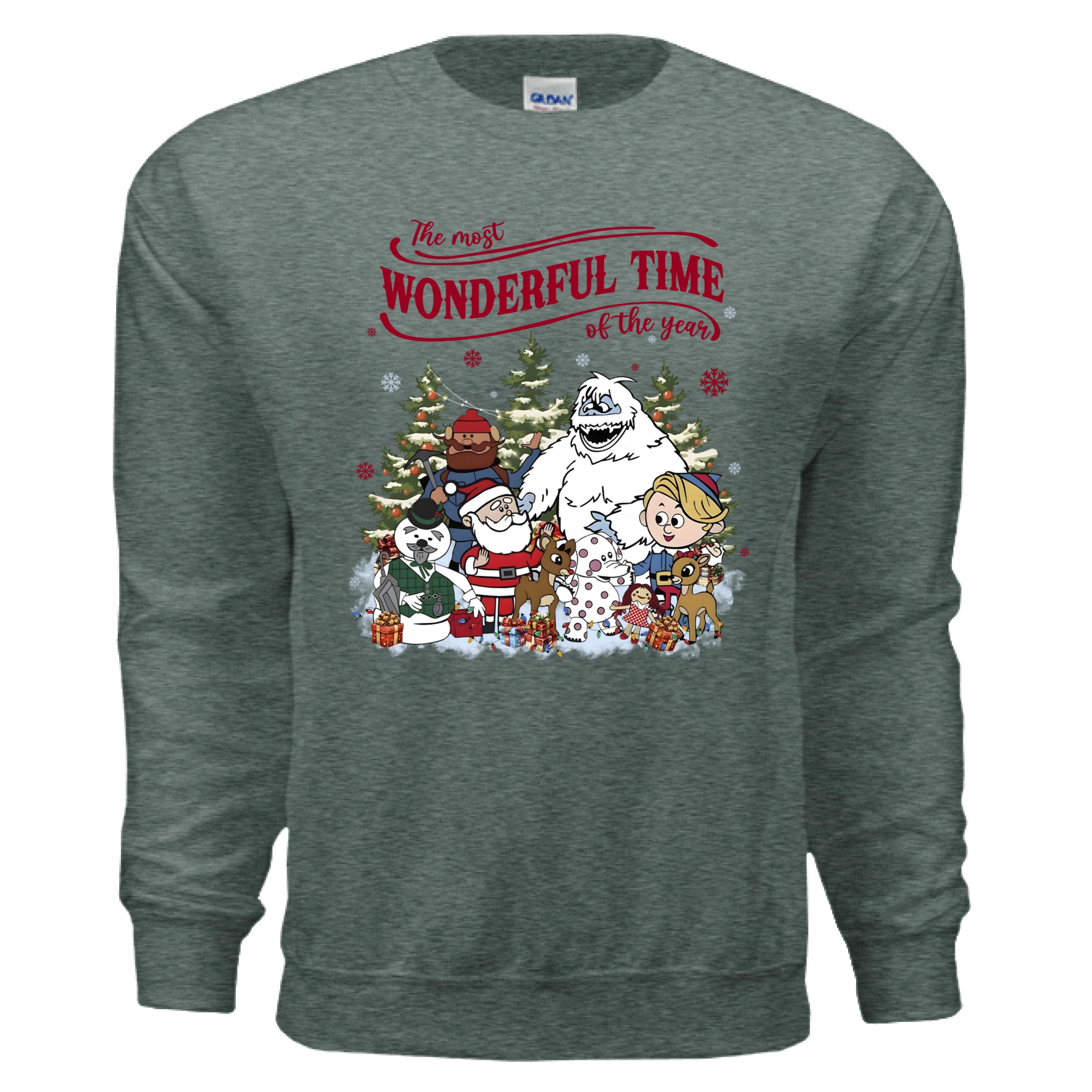 HEATHER SPORT DARK GREEN - FRONT