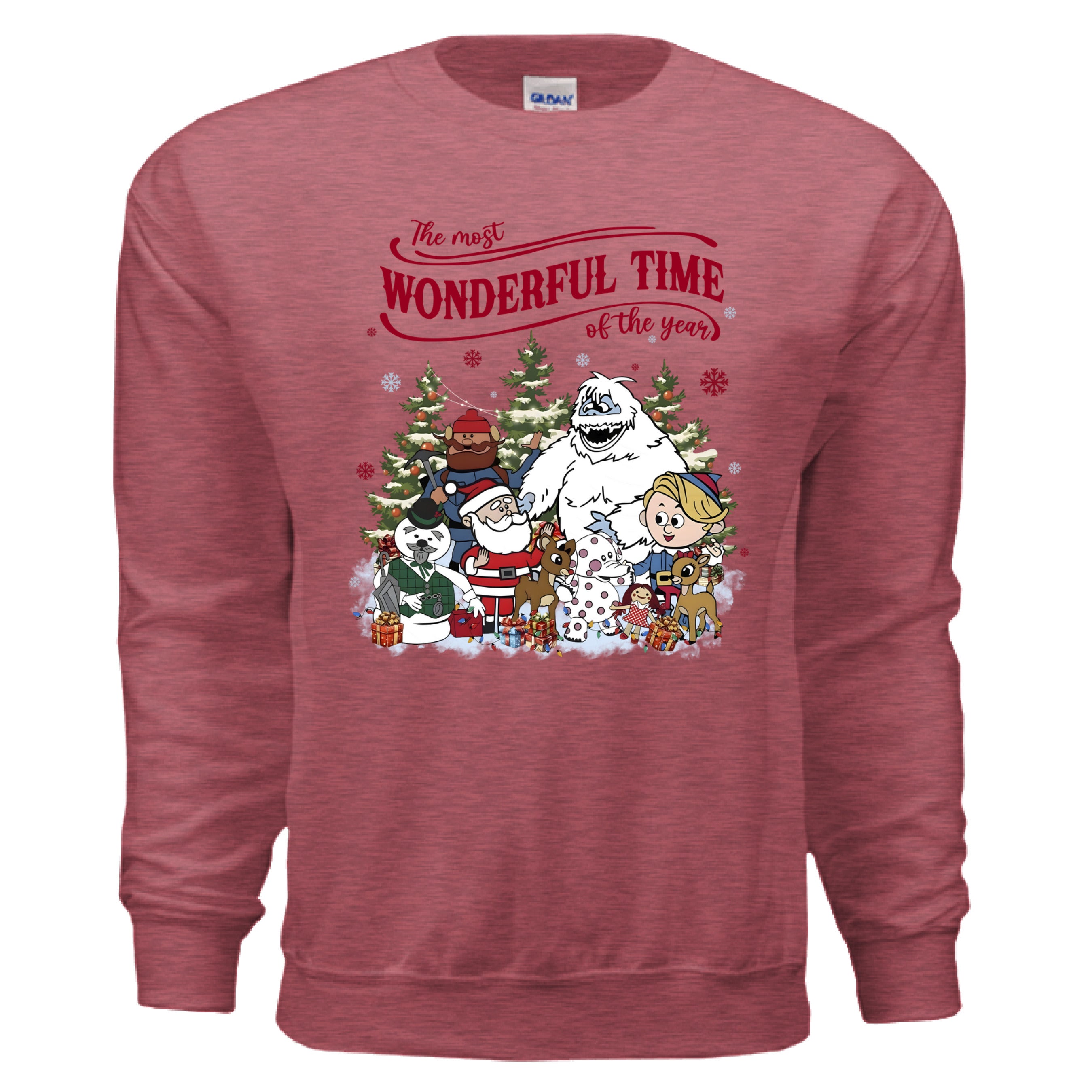 Heather Sport Scarlet Red - FRONT