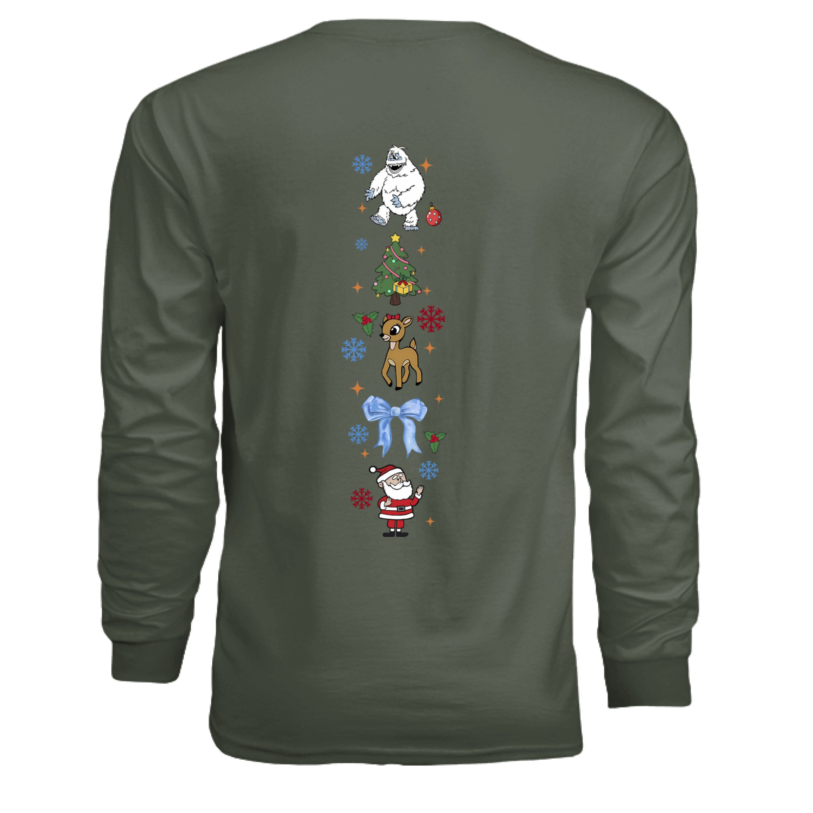 MILITARY GREEN - BACK