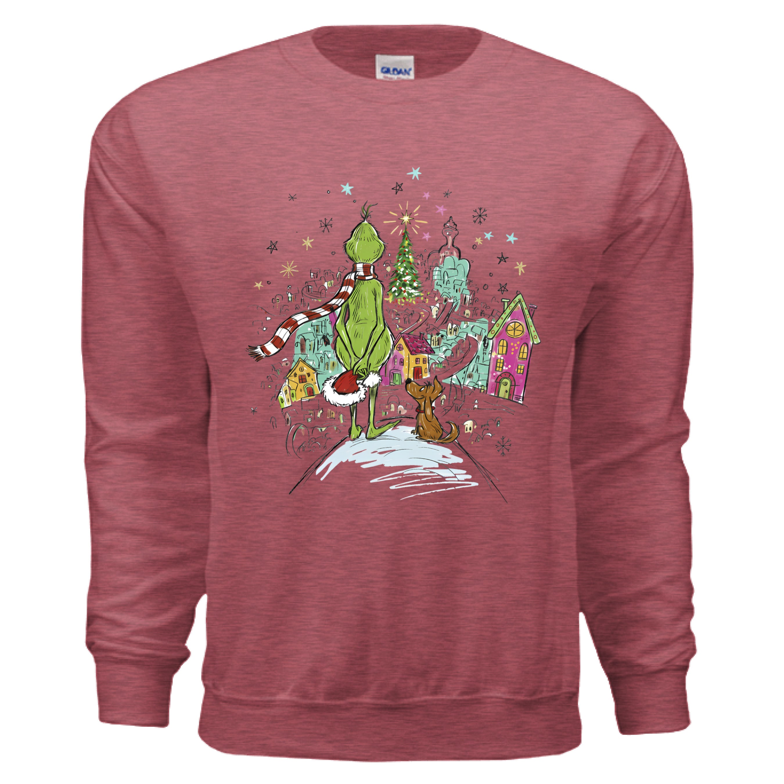 Heather Sport Scarlet Red - FRONT