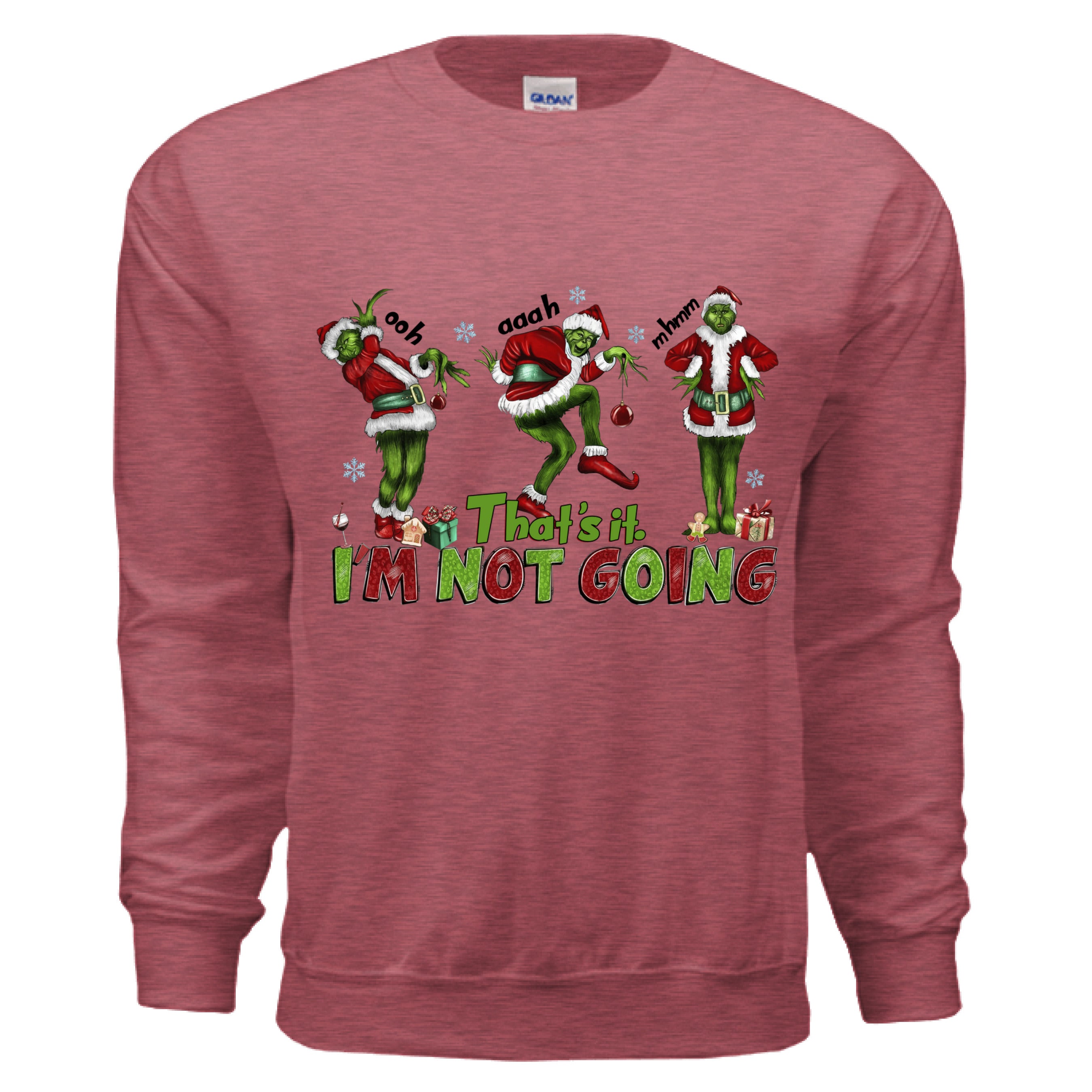 Heather Sport Scarlet Red - FRONT