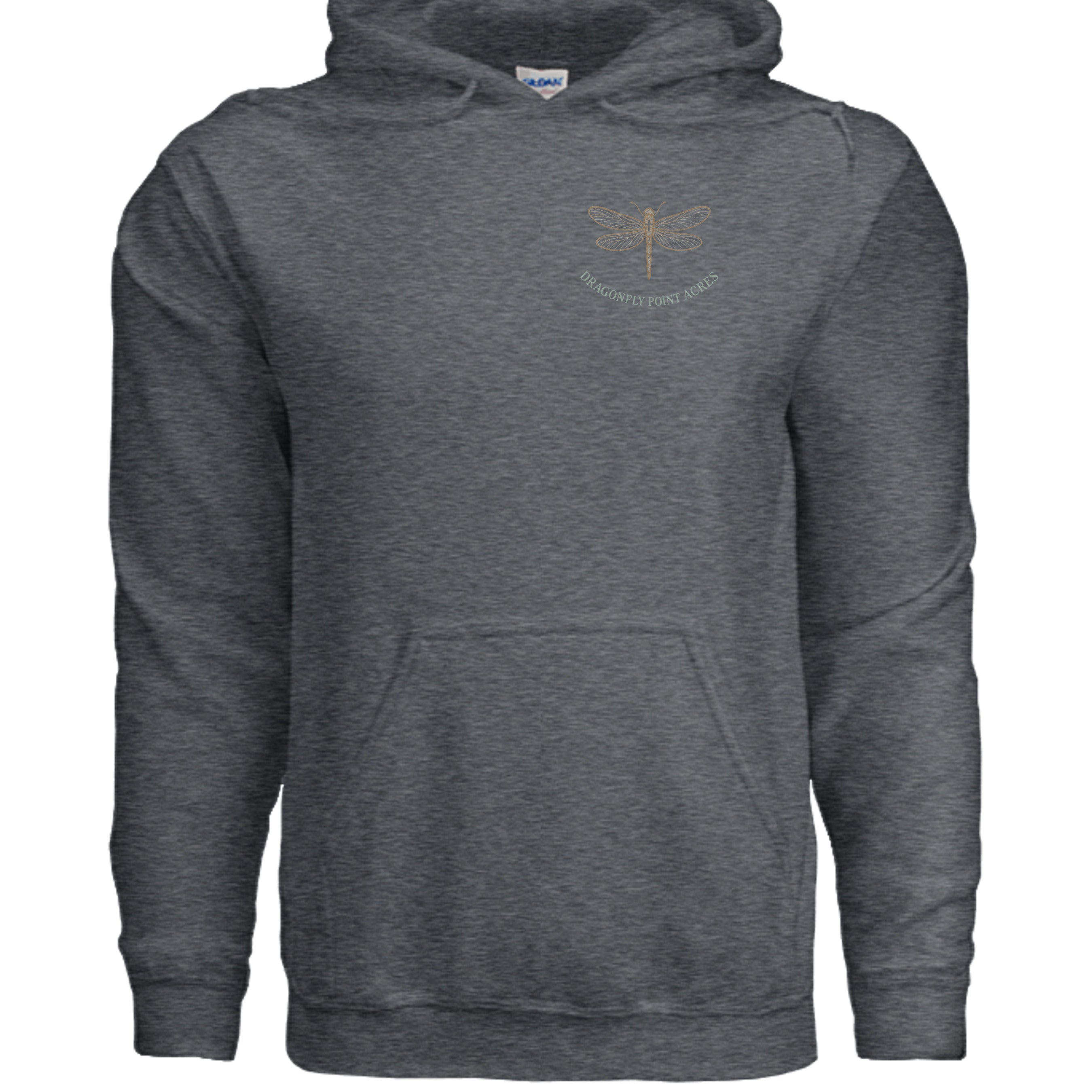 DARK HEATHER - G185 - FRONT