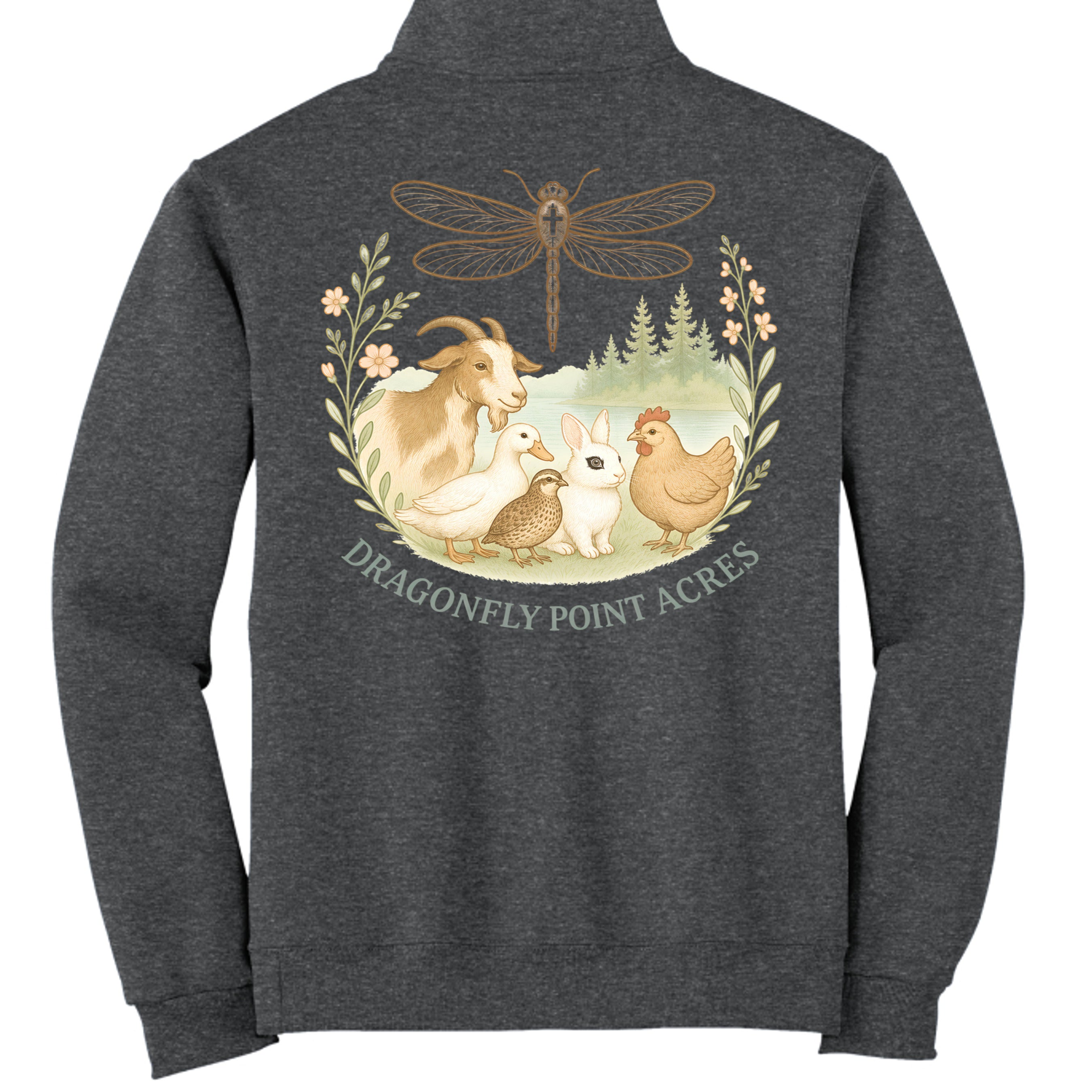 BLACK HEATHER - 995M - BACK
